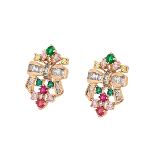 Crystal Cascade Earrings