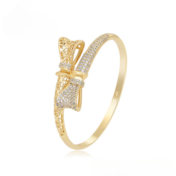 Minaki Sunbeam Serenade Bow Bracelet 