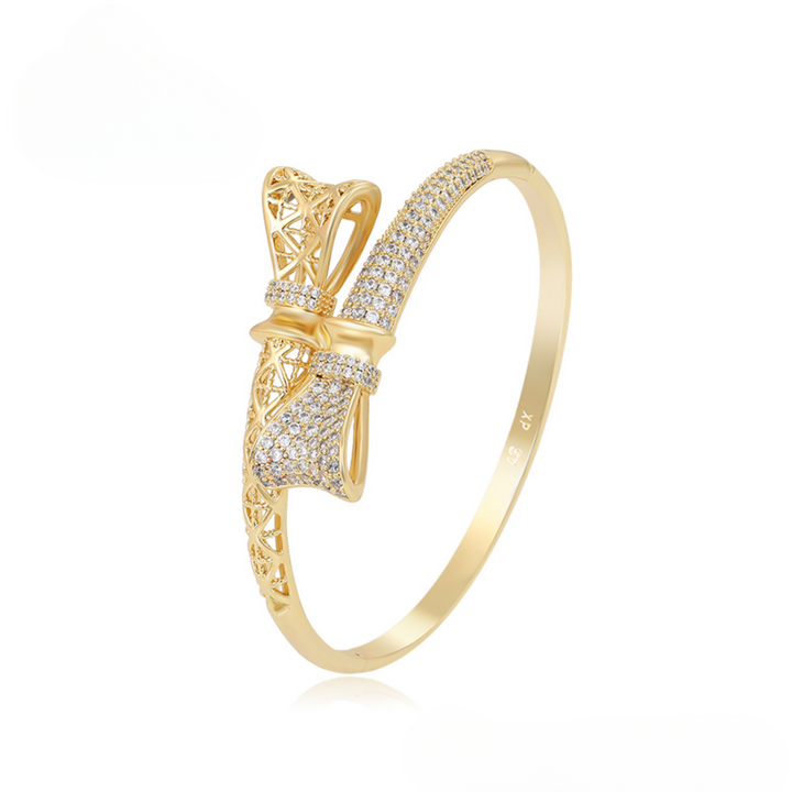 Minaki Sunbeam Serenade Bow Bracelet 