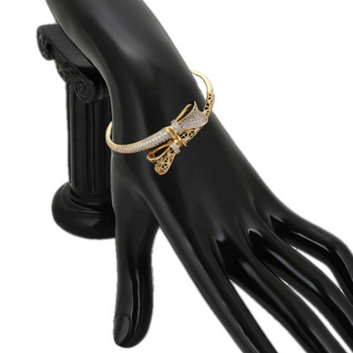 Minaki Sunbeam Serenade Bow Bracelet 