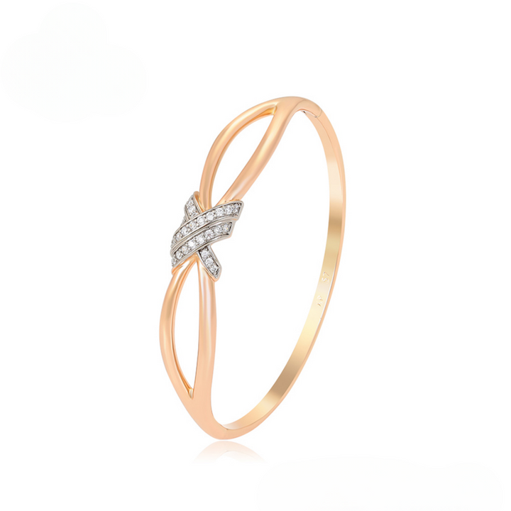 Minaki Swirl With Pearls Combo Jewelry Set