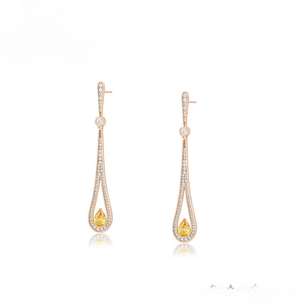 Golden Pathway Earrings