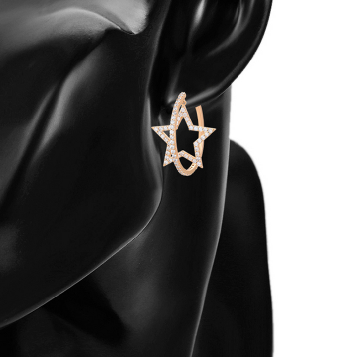 Minaki Aster Hoop Earrings