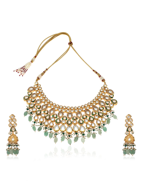 Manikya Mohini  kundan set