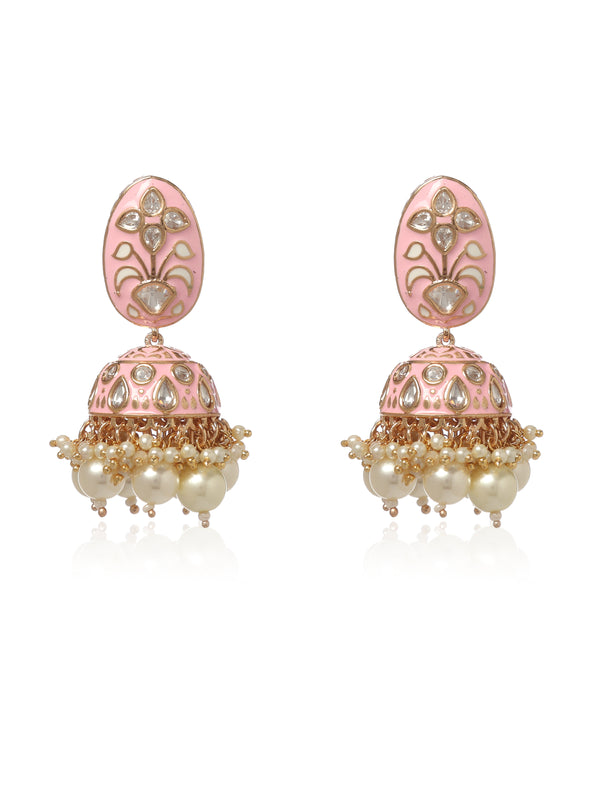 Shahi Meenakari Earrings