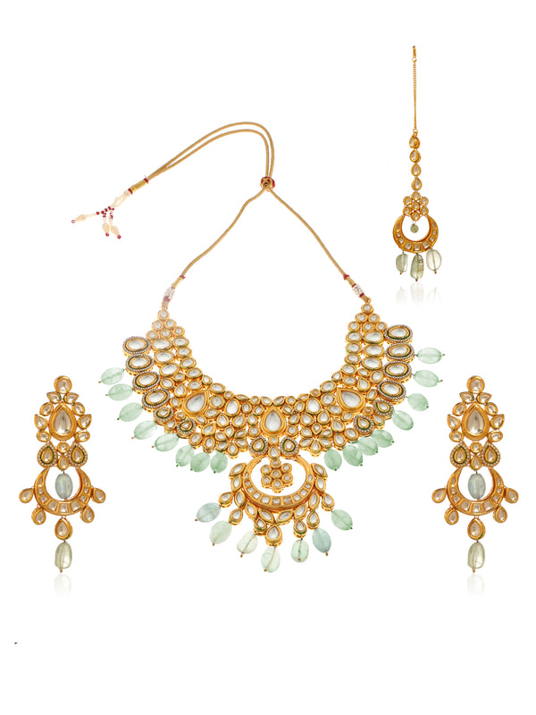 Zahra Kundan Necklace Set