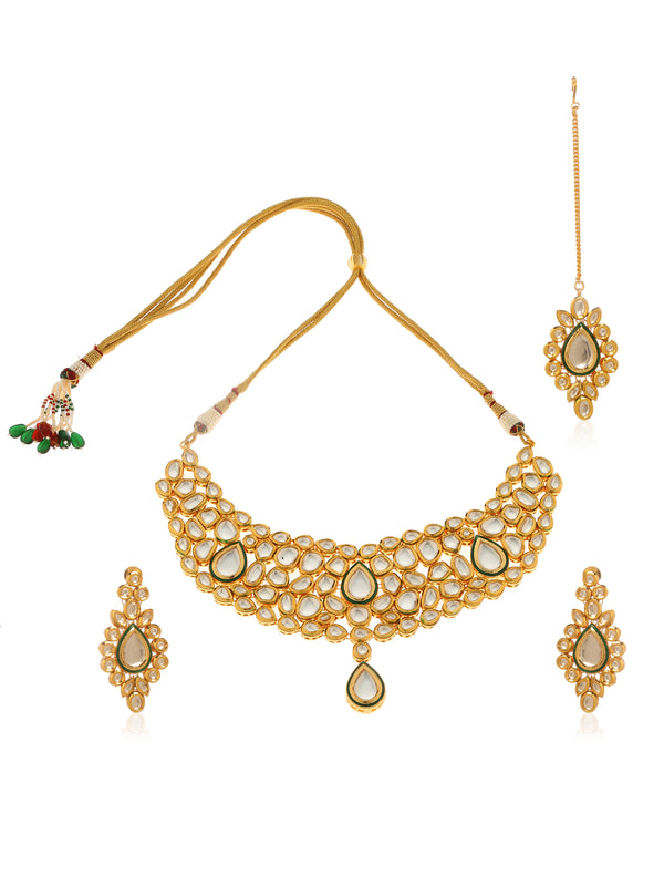 Mariam Kundan Choker Necklace Set