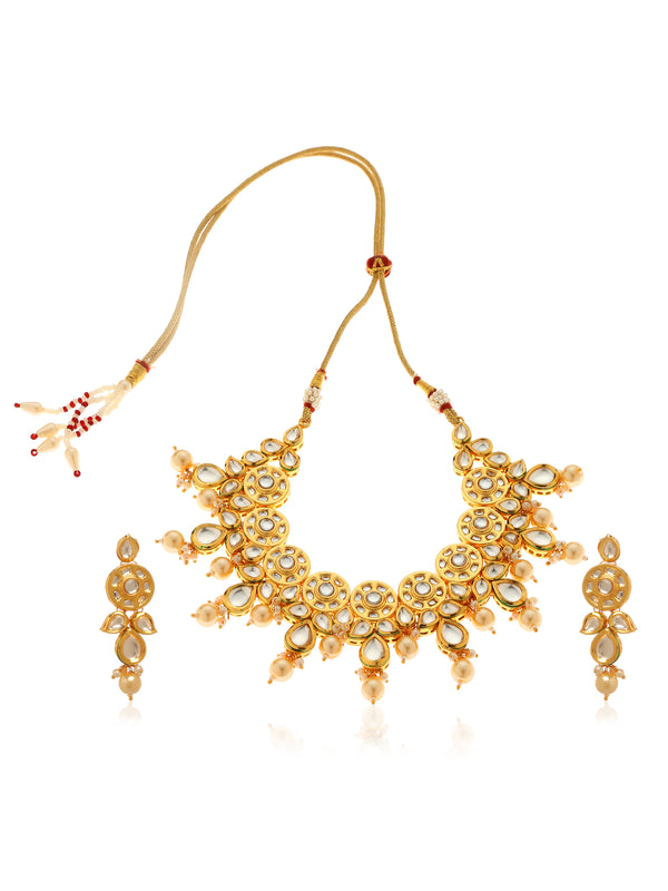 Mahwish Kundan Necklace Set
