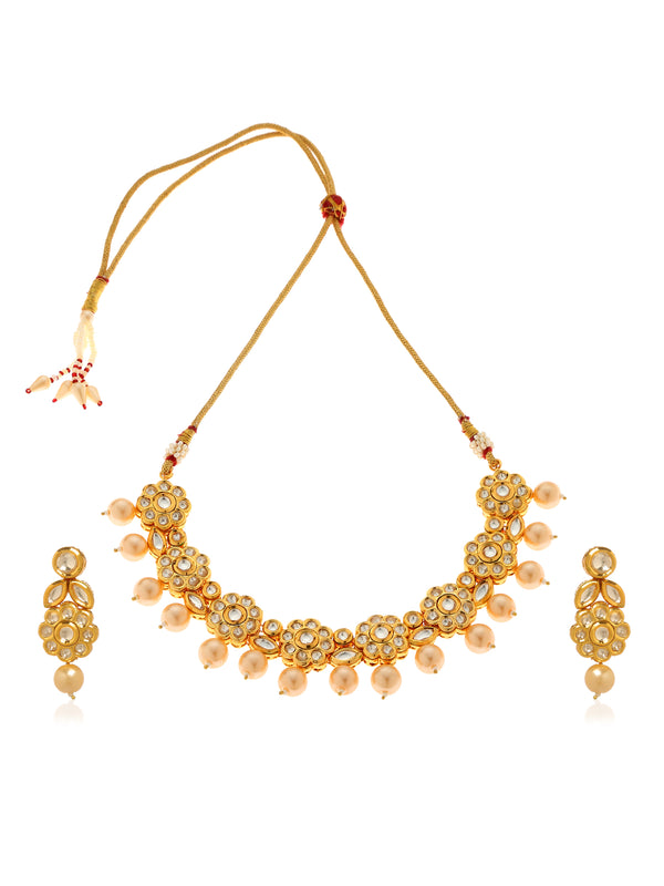Zaira Kundan Necklace Set
