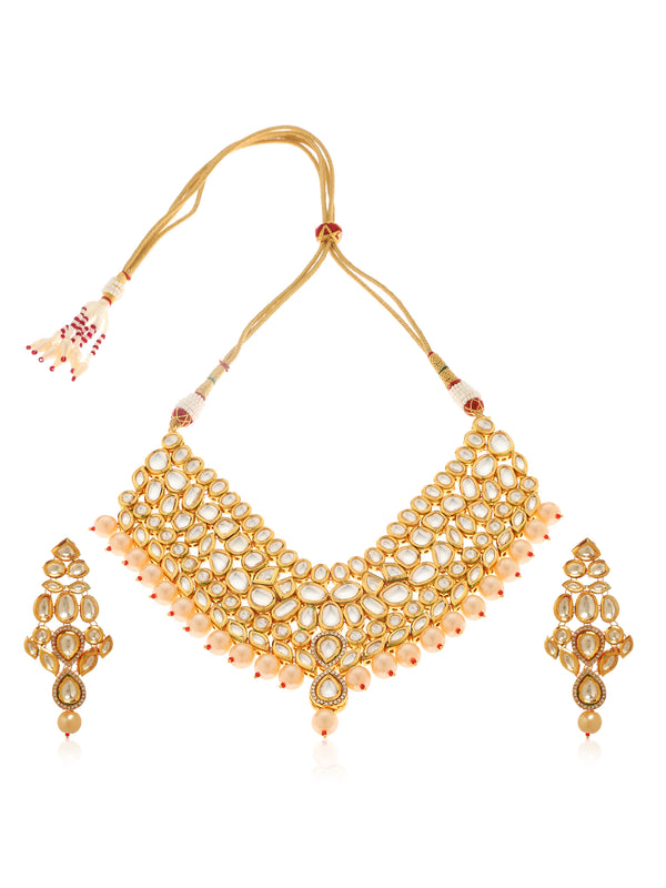 Falak Kundan Necklace Set