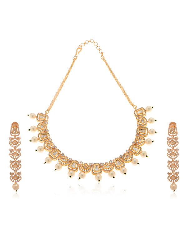 Zayan Kundan Necklace Set
