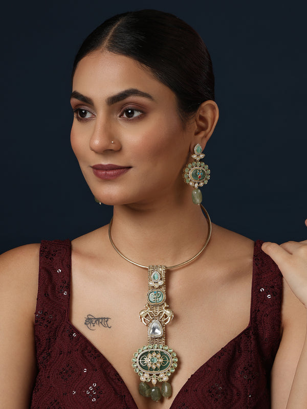 Rajsi Kundan Haar Set