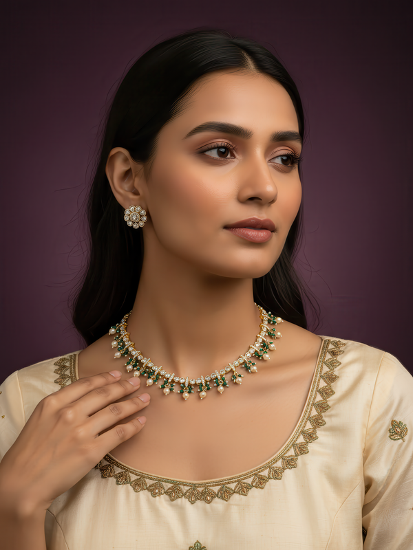 Aaranya jewellery set