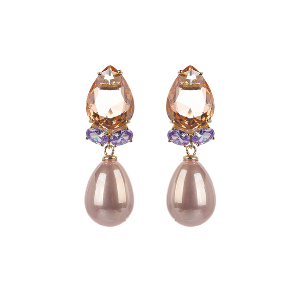 Opulent Citrine Pearls