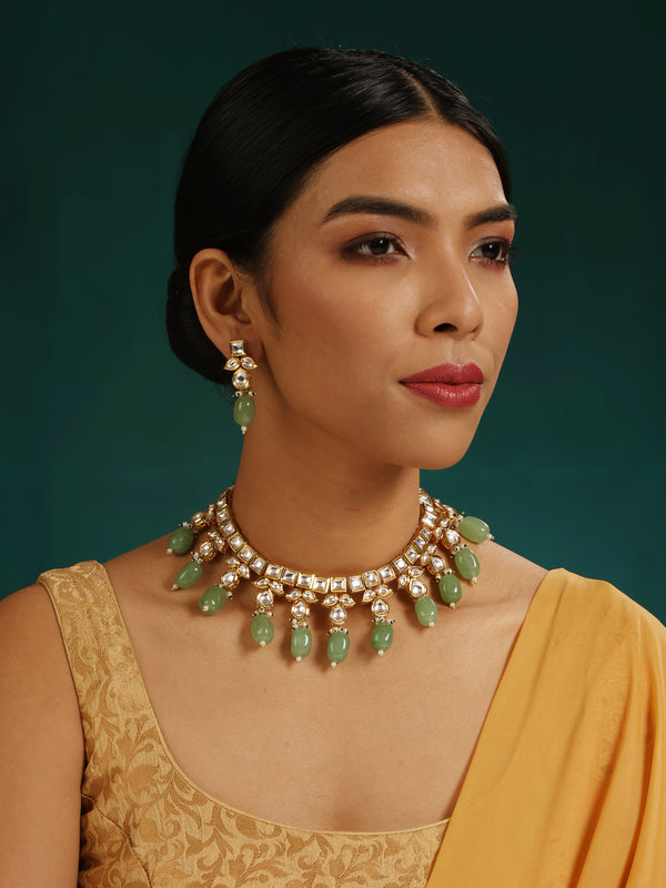 Ansa Kundan Necklace Set