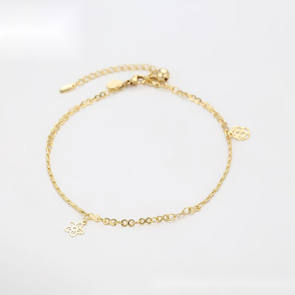 Floral Spark Anklet
