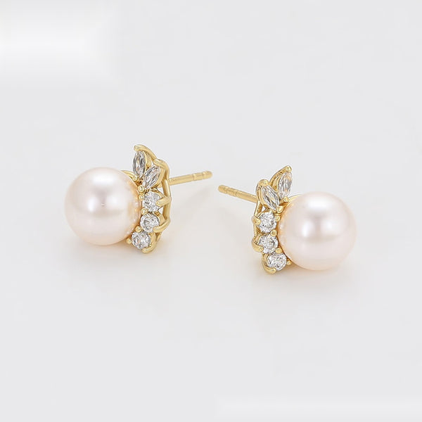Luminous Leaf Studs