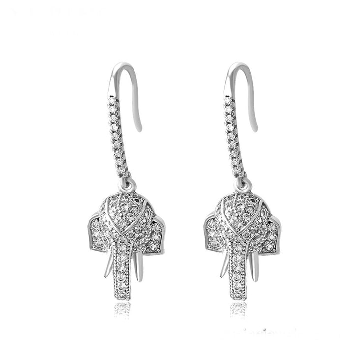 Minaki Eleganza Ganesha Earrings
