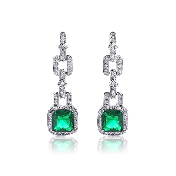 Minaki Emerald drop Earrings