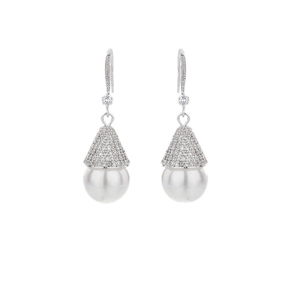 Minaki Fiona Pearl Earrings
