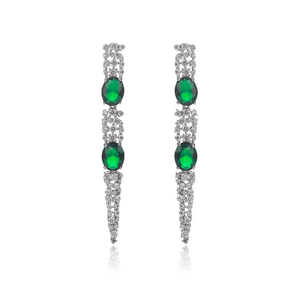Minaki Carla - Emerald Earrings