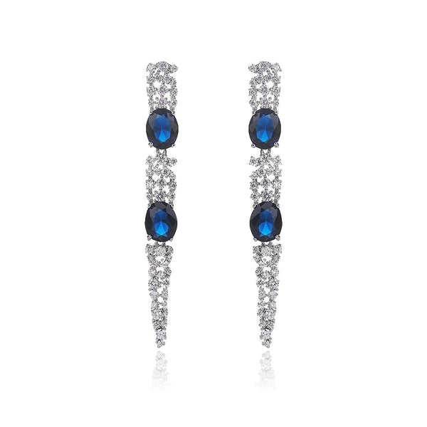 Minaki Carla-Sapphire Earrings