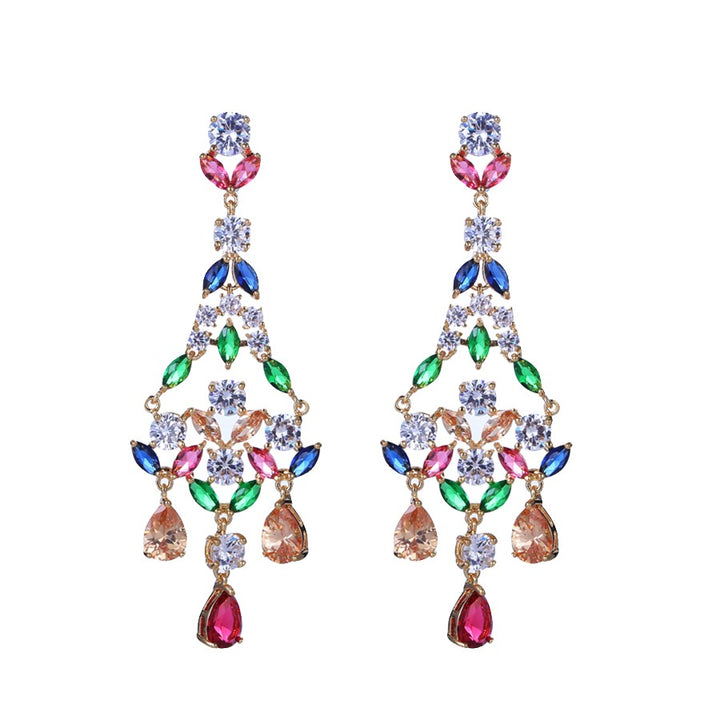 Minaki Multi-Color Eleganza Earrings