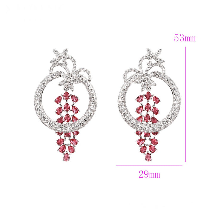 Minaki Tulip Ear-Danglers