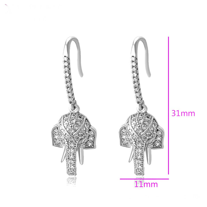 Minaki Eleganza Ganesha Earrings