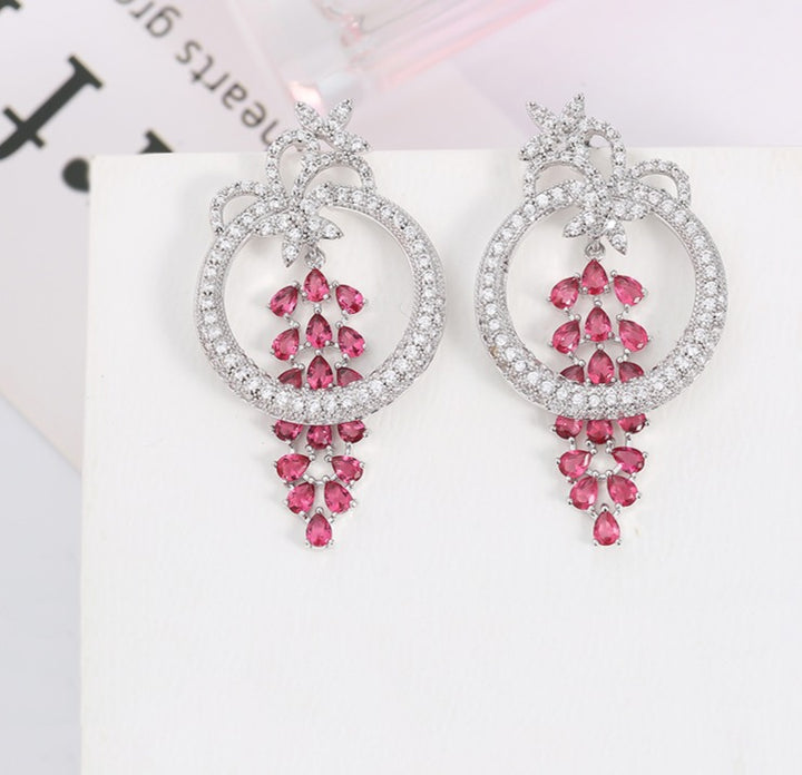 Minaki Tulip Ear-Danglers