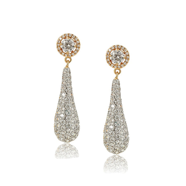 Minaki Luxurious Dimond Danglers