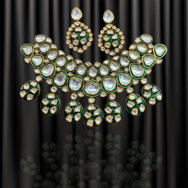 Minaki Kundan Choker Set