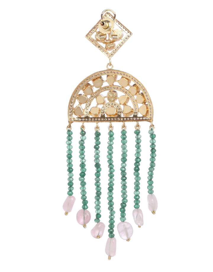 Minaki Contemporary Kundan Danglers
