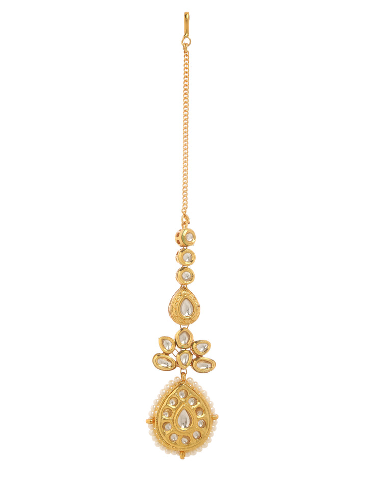 Minaki Sazwa Bridal Kundan Set