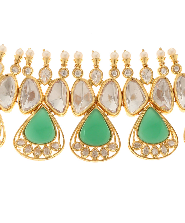 Minaki Ayati Kundan Choker Set-Utsav Collection