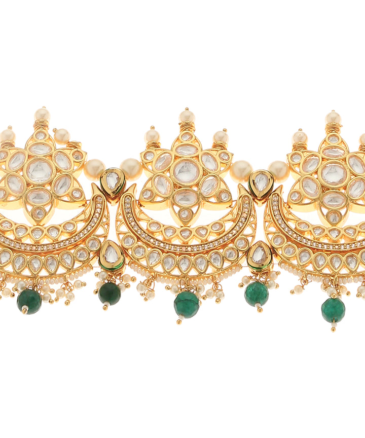 Minaki Ayati Kundan Choker Set - Utsav Collection