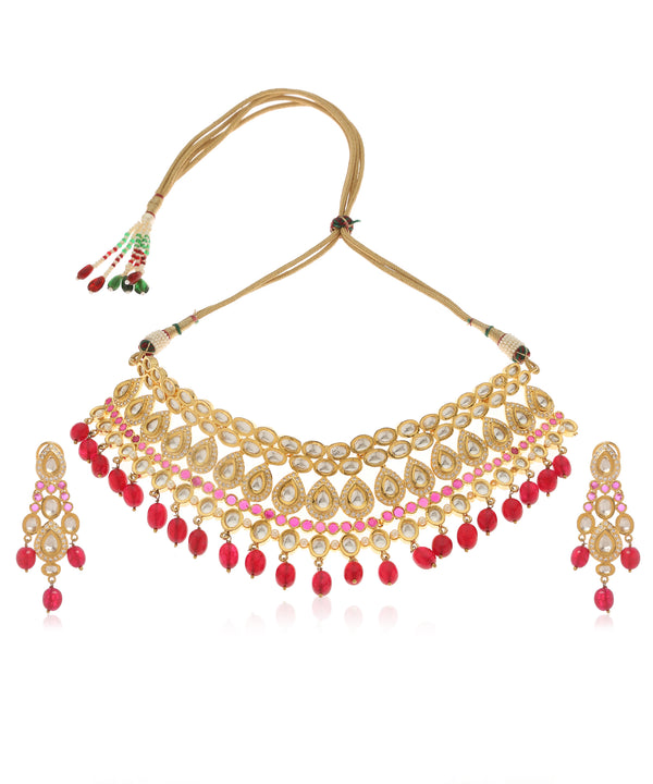 Minaki Arunima Kundan Set - Utsav Collection