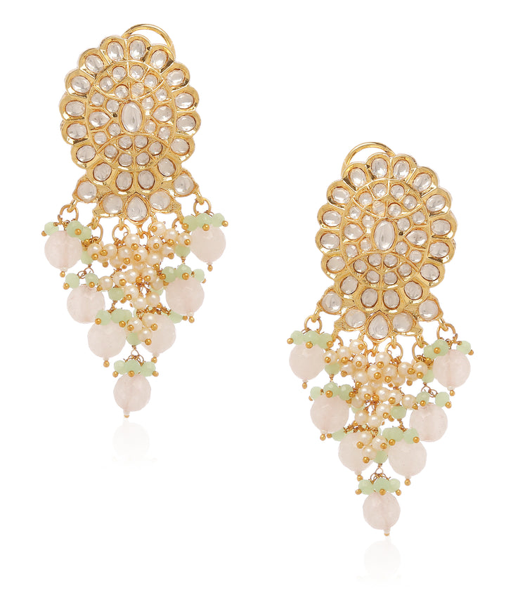 Minaki Kundan Pearl Choker Set-Utsav Collection