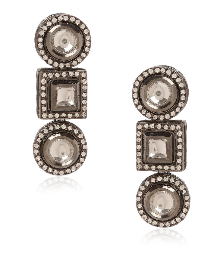 Minaki Pearl and Kundan Contemporary Set - Utsav Collection