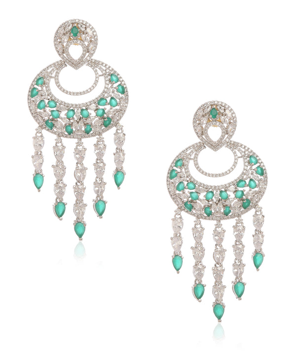 Minaki Contemporary Chandbalis - Utsav Collection