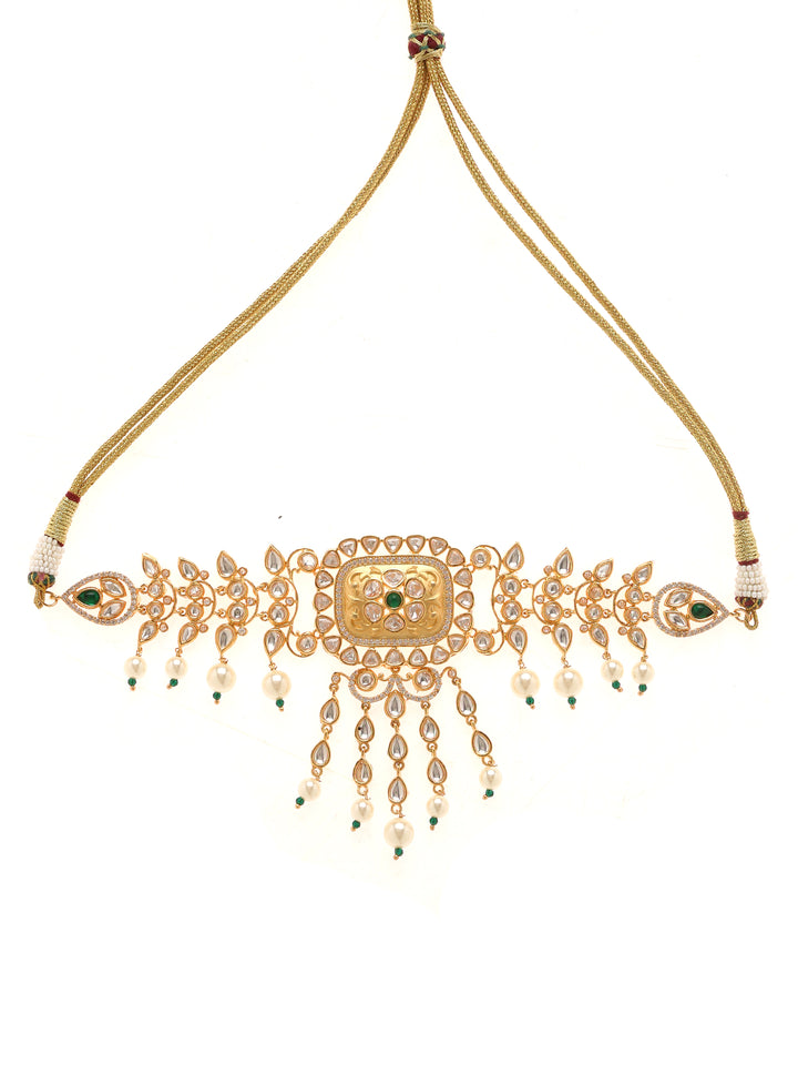 Minaki Nazneen Kundan Choker Set