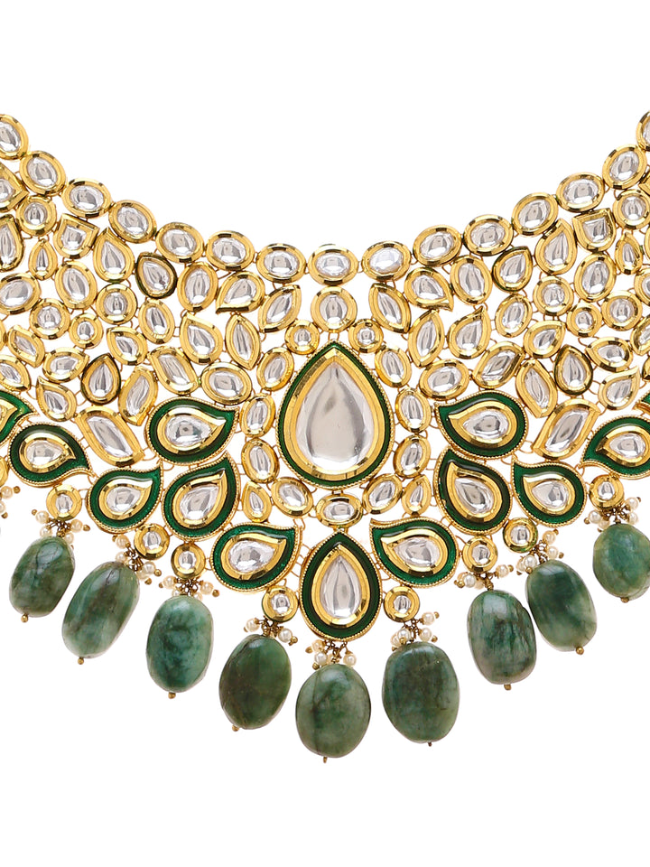 Minaki Aafreen Bridal Kundan Set