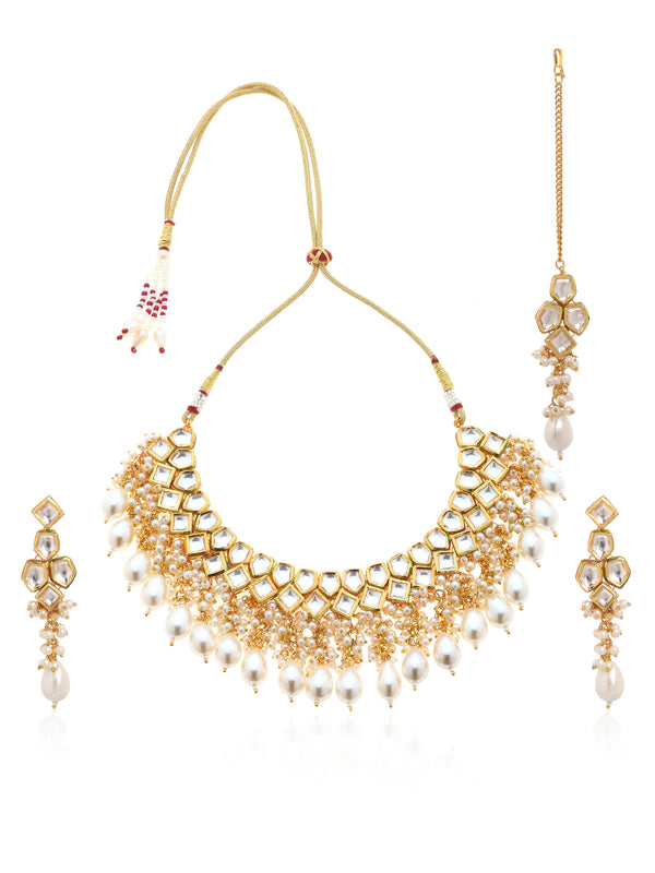 Minaki Manushi Kundan Set