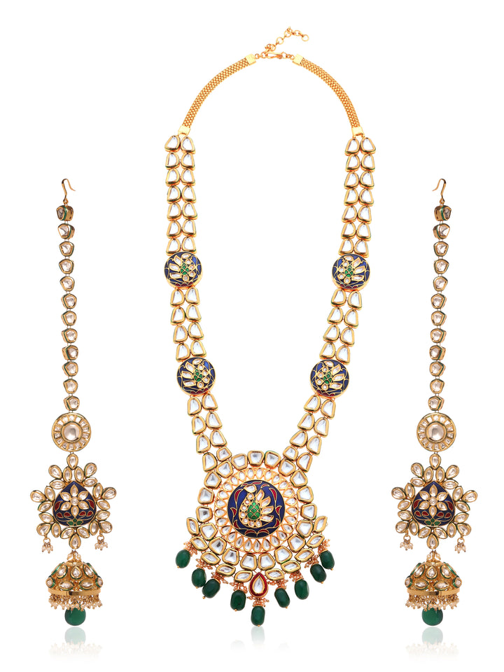 Minaki Padmavati Bridal Kundan Set
