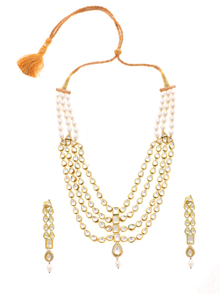 Minaki Shazmaah Layered Kundan Set