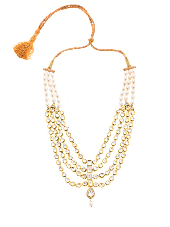 Minaki Shazmaah Layered Kundan Set