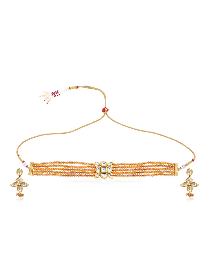 Minaki Sharleez Kundan Choker Set
