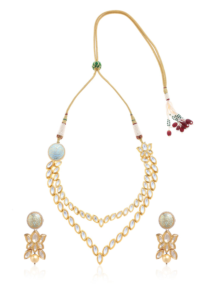Minaki Raag Kundan Necklace