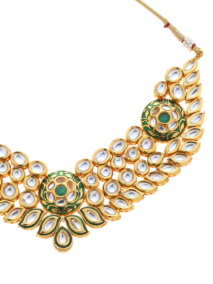 Minaki Palashini Kundan Set