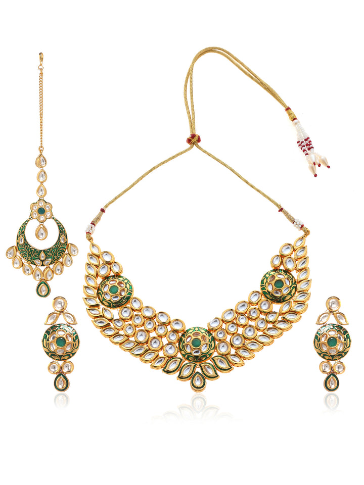 Minaki Palashini Kundan Set